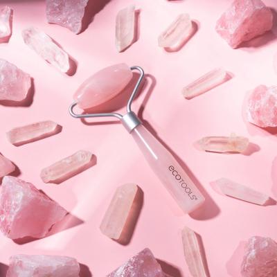 EcoTools Facial Roller Mini Rose Quartz Masažni valjček in kamen za ženske 1 kos