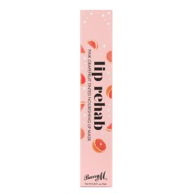 Barry M Lip Rehab Pink Grapefruit Nourishing Lip Mask Balzam za ustnice za ženske 9 ml