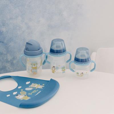 Canpol babies Bonjour Paris First Cup Blue 6m+ Skodelica za otroke 150 ml