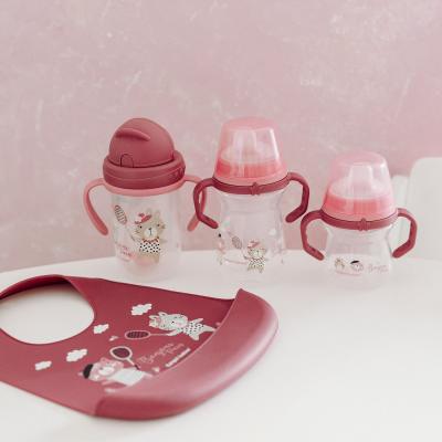 Canpol babies Bonjour Paris First Cup Pink 6m+ Skodelica za otroke 150 ml