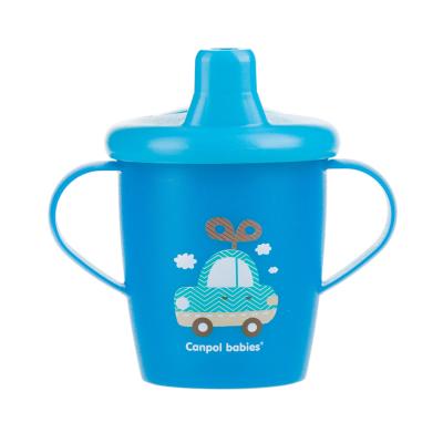 Canpol babies Toys Non-Spill Cup Blue 9m+ Skodelica za otroke 250 ml