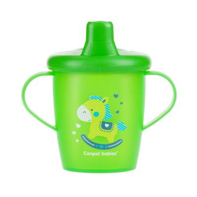 Canpol babies Toys Non-Spill Cup Green 9m+ Skodelica za otroke 250 ml