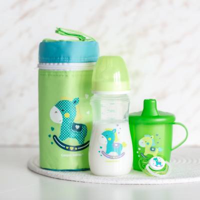 Canpol babies Toys Non-Spill Cup Green 9m+ Skodelica za otroke 250 ml