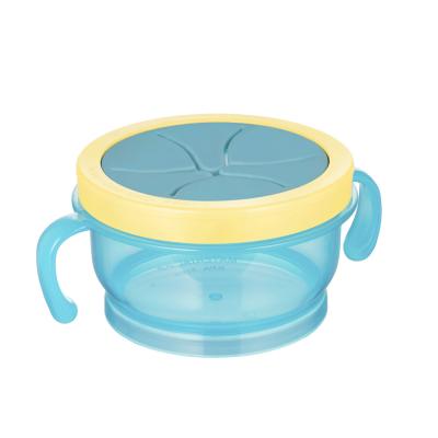 Canpol babies Hello Little Snack Keeper Turquoise Posodica za otroke 200 ml