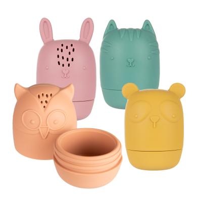 Canpol babies Silicone Bath Toys Igrača za otroke Set