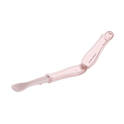 Canpol babies Travel Spoon Foldable Pink Posodica za otroke 1 kos