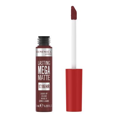 Rimmel London Lasting Mega Matte Liquid Lip Colour Šminka za ženske 7,4 ml Odtenek Urban Affair