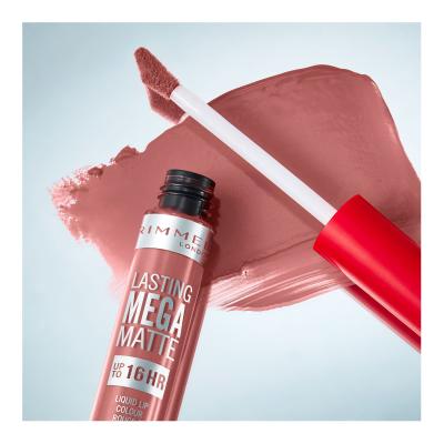 Rimmel London Lasting Mega Matte Liquid Lip Colour Šminka za ženske 7,4 ml Odtenek Blush