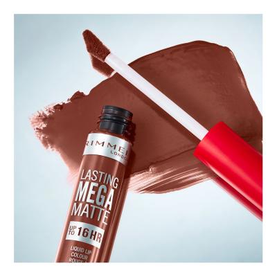 Rimmel London Lasting Mega Matte Liquid Lip Colour Šminka za ženske 7,4 ml Odtenek Lovebite