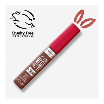 Rimmel London Lasting Mega Matte Liquid Lip Colour Šminka za ženske 7,4 ml Odtenek Lovebite