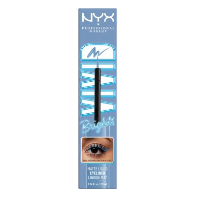 NYX Professional Makeup Vivid Brights Črtalo za oči za ženske 2 ml Odtenek 05 Cobalt Crush