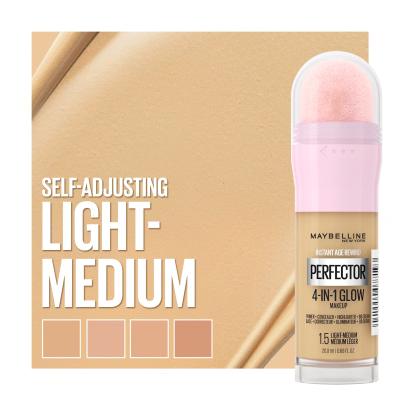 Maybelline Instant Anti-Age Perfector 4-In-1 Glow Puder za ženske 20 ml Odtenek 1.5 Light Medium