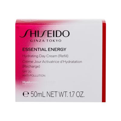 Shiseido Essential Energy Hydrating Day Cream SPF20 Dnevna krema za obraz za ženske polnilo 50 ml