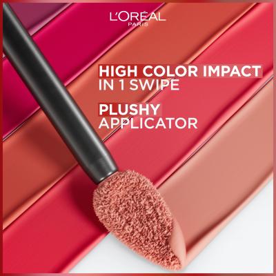 L&#039;Oréal Paris Infaillible Matte Resistance Lipstick Šminka za ženske 5 ml Odtenek 210 Tropical Vacay