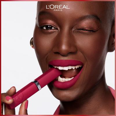 L&#039;Oréal Paris Infaillible Matte Resistance Lipstick Šminka za ženske 5 ml Odtenek 210 Tropical Vacay