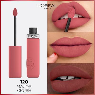 L&#039;Oréal Paris Infaillible Matte Resistance Lipstick Šminka za ženske 5 ml Odtenek 120 Major Crush