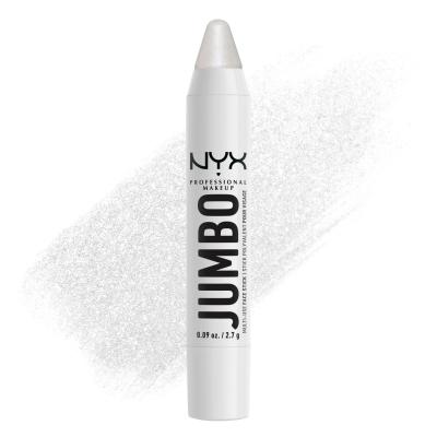 NYX Professional Makeup Jumbo Multi-Use Highlighter Stick Osvetljevalec za ženske 2,7 g Odtenek 02 Vanilla Ice Cream