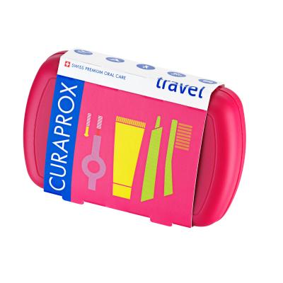 Curaprox Travel Set Red Zobna ščetka Set