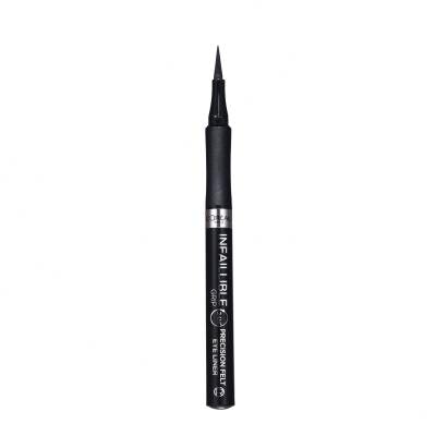 L&#039;Oréal Paris Infaillible Grip 24H Precision Felt Eyeliner Črtalo za oči za ženske 1 ml Odtenek 01 Black