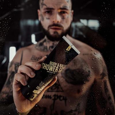 Angry Beards Body &amp; Balls Shower Gel Urban Twofinger Gel za prhanje za moške 230 ml