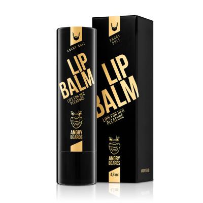 Angry Beards Lip Balm Angry Bull Balzam za ustnice za moške 4,8 ml