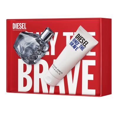 Diesel Only The Brave Darilni set toaletna voda 50 ml + gel za prhanje 75 ml