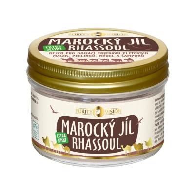 Purity Vision Moroccan Clay Rhassoul Maska za obraz 200 g