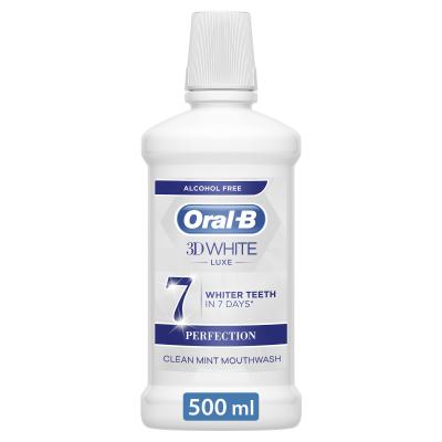 Oral-B 3D White Luxe Ustna vodica 500 ml