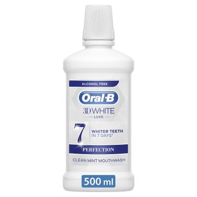 Oral-B 3D White Luxe Ustna vodica 500 ml