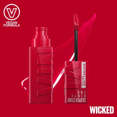 Maybelline Superstay Vinyl Ink Liquid Šminka za ženske 4,2 ml Odtenek 50 Wicked