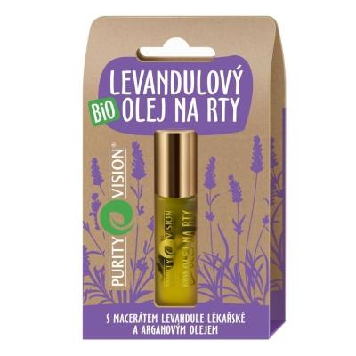 Purity Vision Lavender Bio Lip Oil Olje za ustnice 10 ml