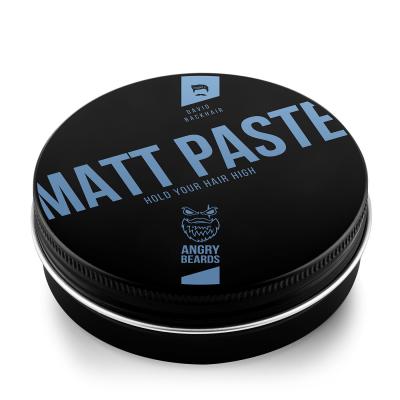 Angry Beards Matt Paste David Backhair Krema za lase za moške 100 g