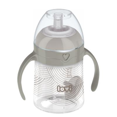 LOVI Harmony First Cup With Weighted Straw 6m+ Skodelica za otroke 150 ml