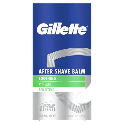 Gillette Sensitive After Shave Balm Balzam po britju za moške 100 ml