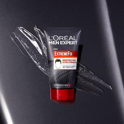 L&#039;Oréal Paris Men Expert ExtremeFix Indestructible Ultra Strong Gel Gel za lase za moške 150 ml
