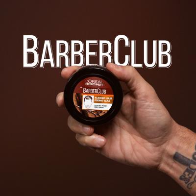 L&#039;Oréal Paris Men Expert Barber Club Slick Fixing Pomade Gel za lase za moške 75 ml