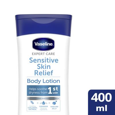 Vaseline Intensive Care Sensitive Skin Relief Losjon za telo 400 ml