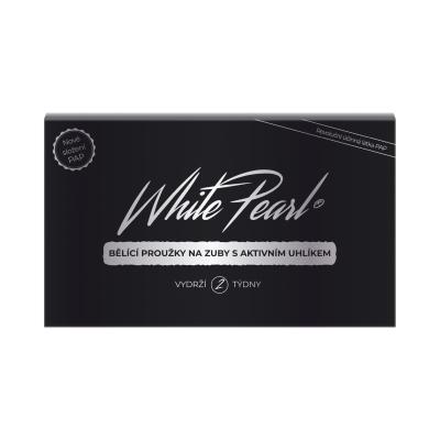 White Pearl PAP Charcoal Whitening Strips Beljenje zob Set