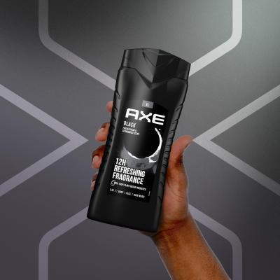 Axe Black 3in1 Gel za prhanje za moške 250 ml