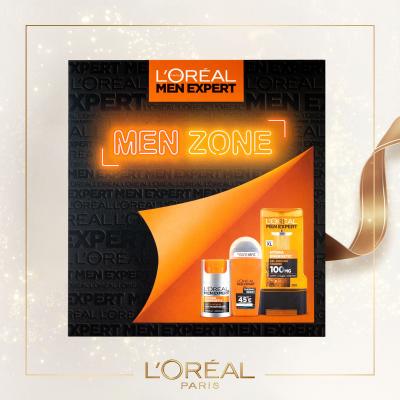 L&#039;Oréal Paris Men Expert Hydra Energetic Darilni set vlažilna krema Men Expert Hydra Energetic Daily Moisturizer 50 ml + gel za prhanje Men Expert Hydra Energetic 300 ml + antiperspirant Men Expert Thermic Resist Antiperspirant 50 ml