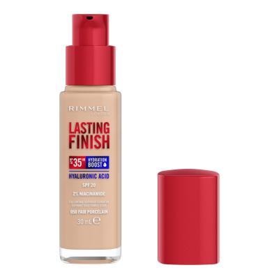 Rimmel London Lasting Finish 35H SPF20 Puder za ženske 30 ml Odtenek 050 Fair Porcelain