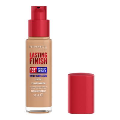 Rimmel London Lasting Finish 35H SPF20 Puder za ženske 30 ml Odtenek 210 Golden Beige