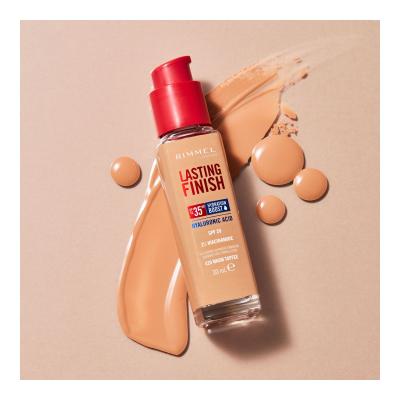 Rimmel London Lasting Finish 35H SPF20 Puder za ženske 30 ml Odtenek 001 Pearl