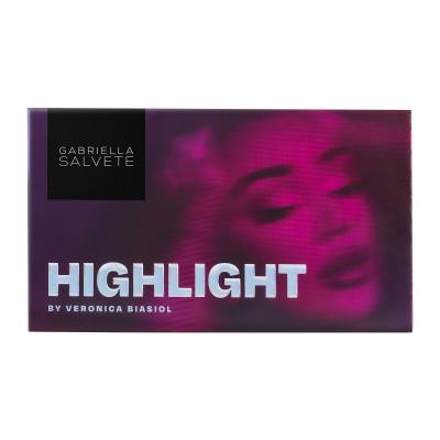 Gabriella Salvete Party Calling Highlight Palette Osvetljevalec za ženske 8,4 g Odtenek Icy &amp; Body