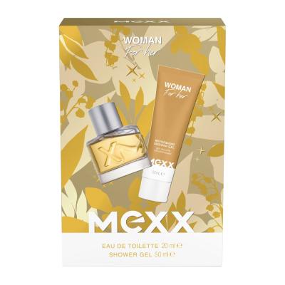 Mexx Woman Darilni set toaletna voda 20 ml + gel za prhanje 50 ml