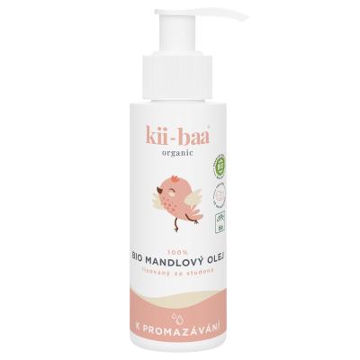 Kii-Baa Organic Baby Bio Almond Oil Olje za telo za otroke 100 ml