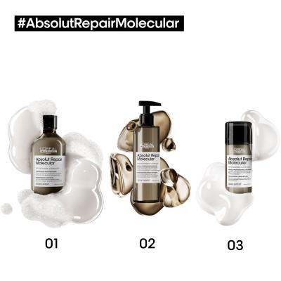 L&#039;Oréal Professionnel Absolut Repair Molecular Professional Rinse-Off Serum Serum za lase za ženske 250 ml