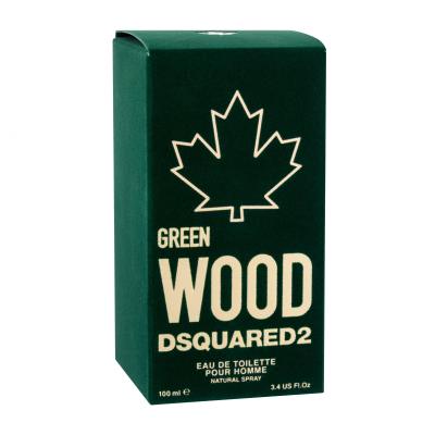 Dsquared2 Green Wood Toaletna voda za moške 100 ml poškodovana škatla