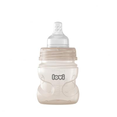 LOVI Trends Bottle 0m+ Beige Otroška steklenička za otroke 120 ml