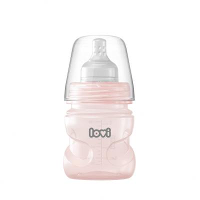 LOVI Trends Bottle 0m+ Pink Otroška steklenička za otroke 120 ml